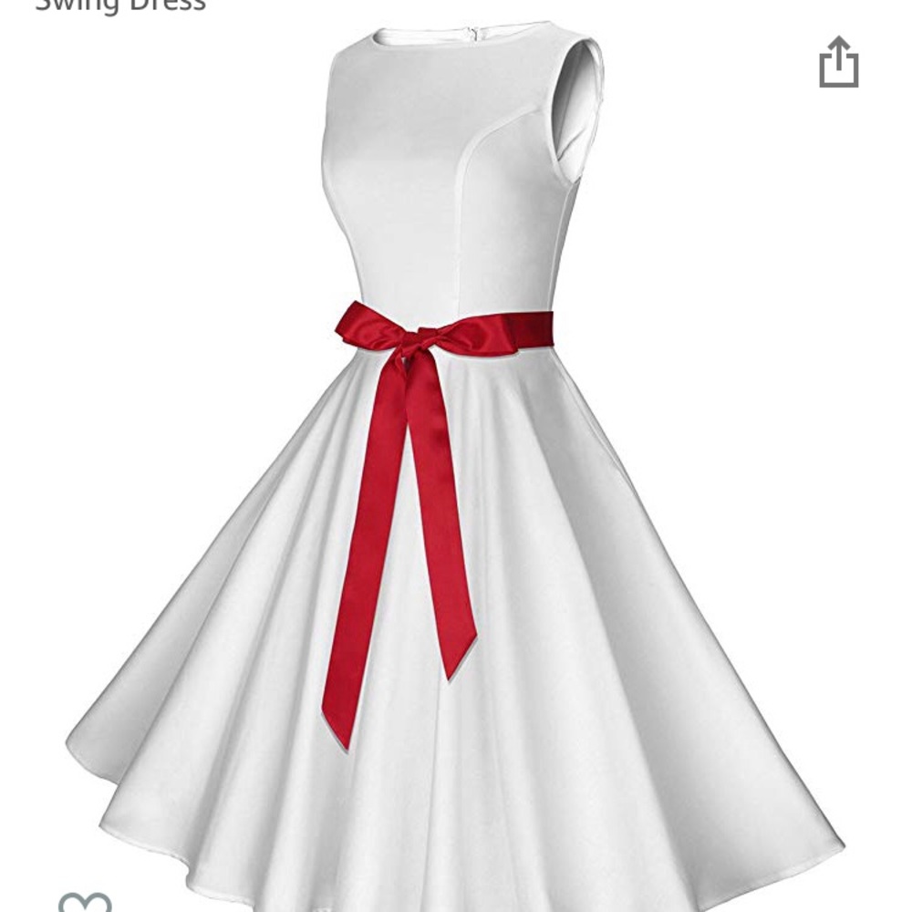 50’s style dress.